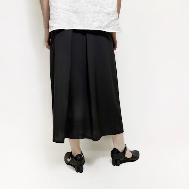 Lelill サイドベルトAラインスカート