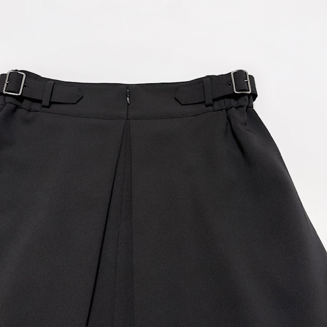 Lelill サイドベルトAラインスカート