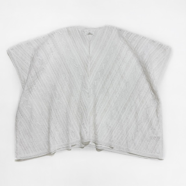 SOIL VOILE ALL LACE PONCHO