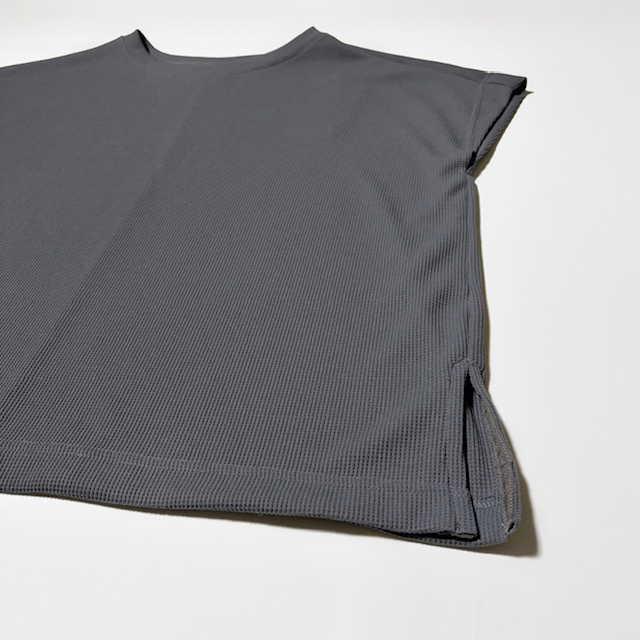 Lelill  ハイテクワッフルワイドTシャツ