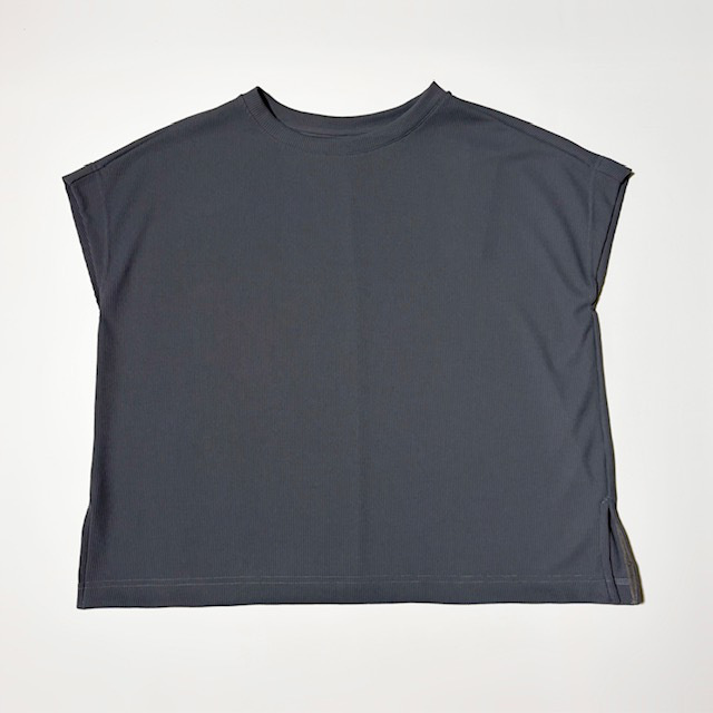 Lelill  ハイテクワッフルワイドTシャツ