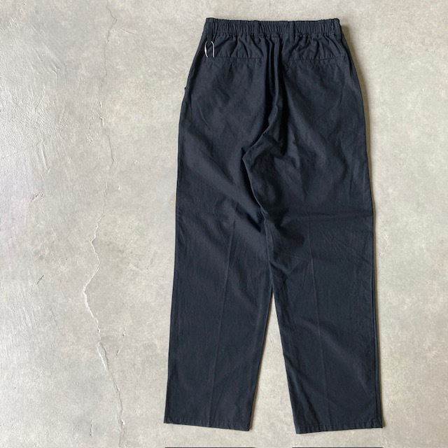 JOHNBULL コットンリネンワンタックイージーパンツ