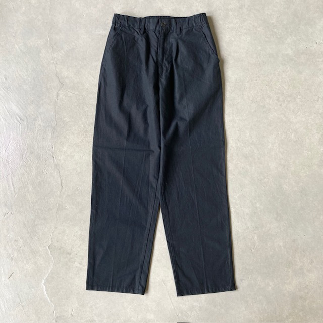 JOHNBULL コットンリネンワンタックイージーパンツ