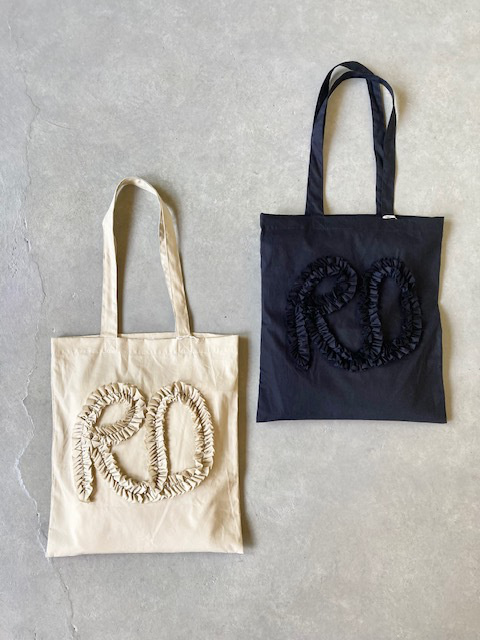 R&D.M.Co- (OLDMAN'S TAILOR) R・D FRILL EMBROIDERY TOTE BAG