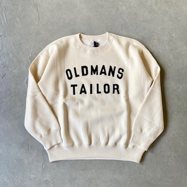 OLDMAN'S TAILOR OMT PRINT CREW SWEAT