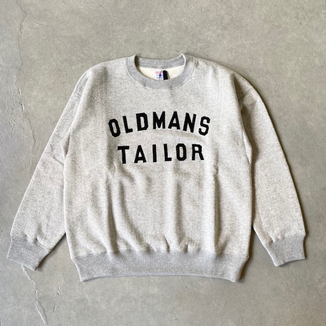OLDMAN'S TAILOR OMT PRINT CREW SWEAT