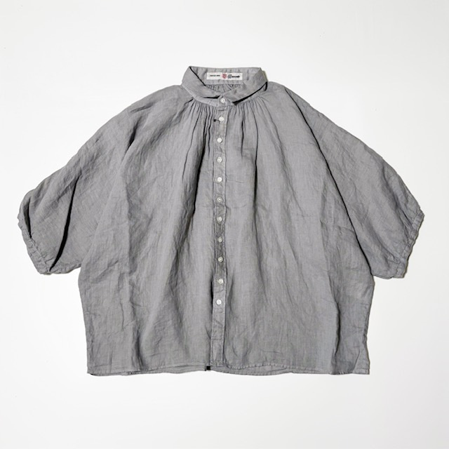 Brocante リネンキャンバスグランシャツ