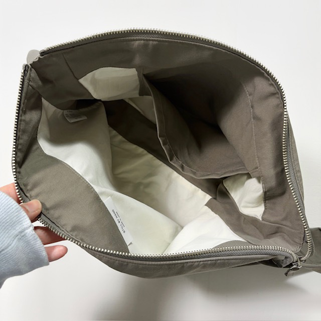 STILL BY HAND ナイロンショルダーバッグ