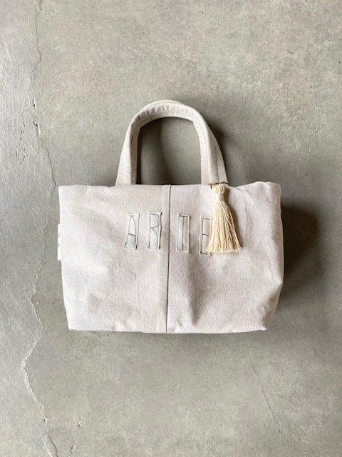 ARTEPOVERA  フランスUSEDシーツMX  "ARTE" BAG (M)