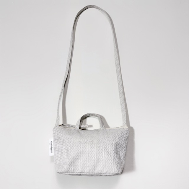 ARTE POVERA セレモニー リネンポリエステル混 サコッシュS