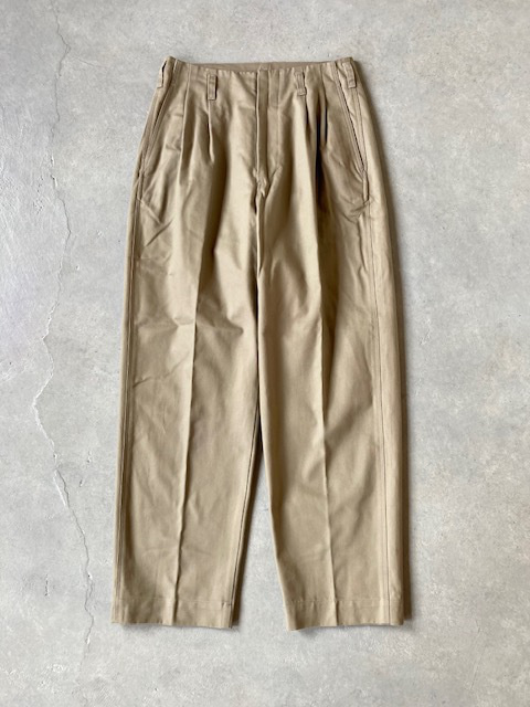 MORIKA  ペグトップトラウザーズ