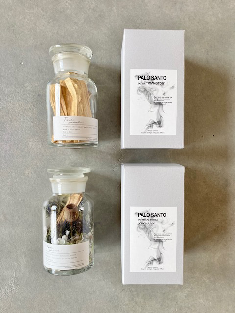 Foretment PALO SANT BOTTLE"RIVINGTON" & BOTANICAL PALO SANT BOTTLE "ORCHARD" L size