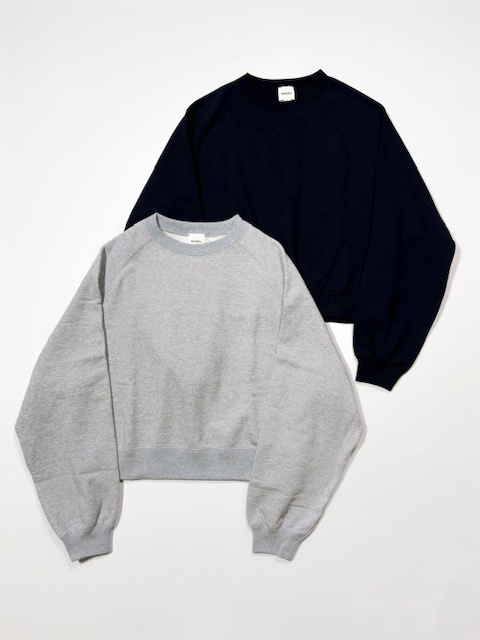 MORIKA  90sスタイルスウェットシャツ