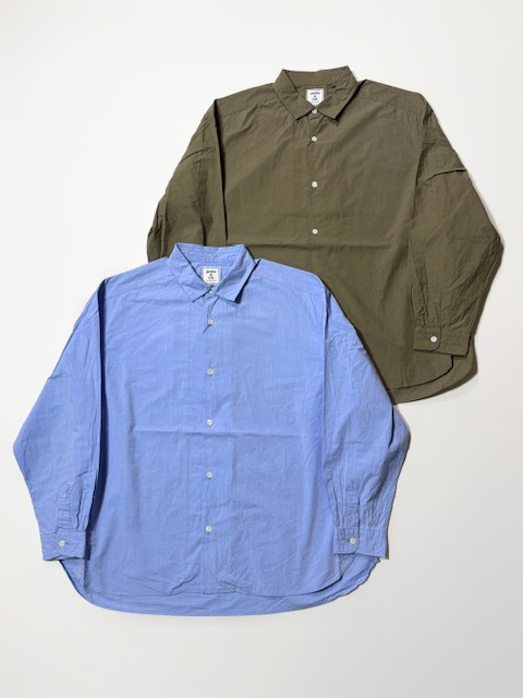 JAMES & CO. SMALL COLLAR BIG SHIRT
