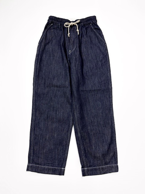 H.UNIT DENIM WORK EASY PANTS (ONE WASH)