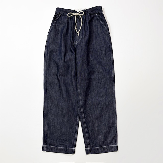 H.UNIT DENIM WORK EASY PANTS (ONE WASH)