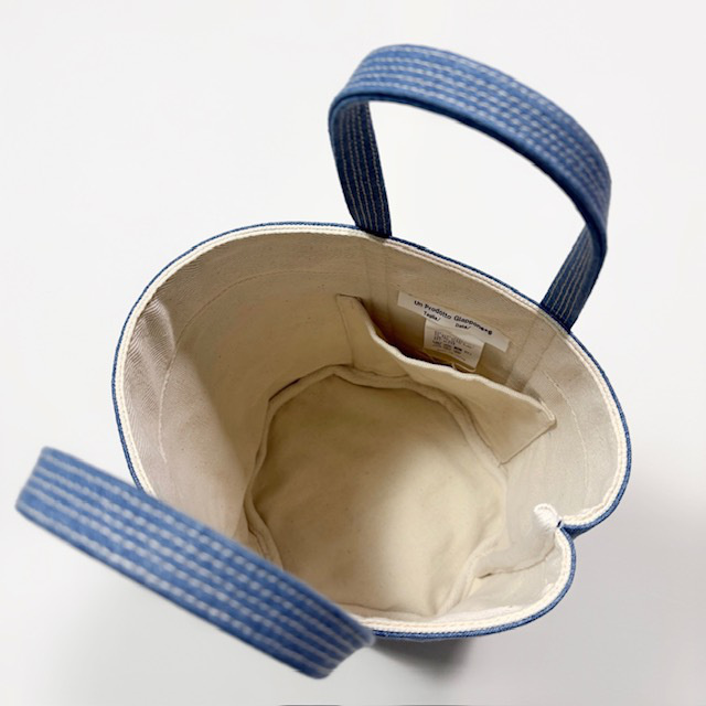 ARTE POVERA デニムNEW ラウンドバッグ (M)