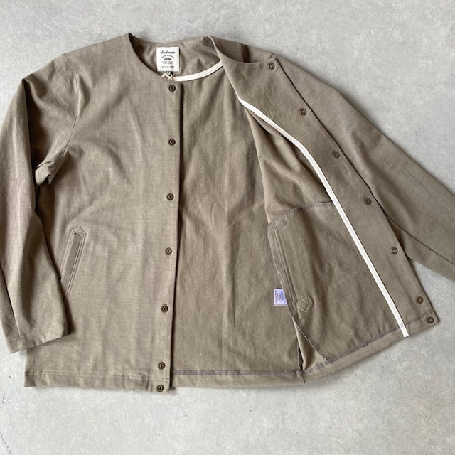 Jackman STRETCH COLLARLESS JACKET