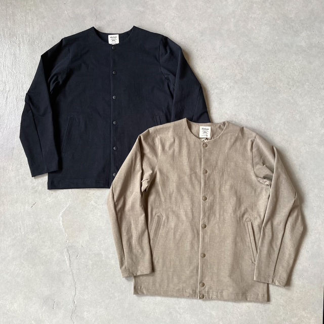 Jackman STRETCH COLLARLESS JACKET