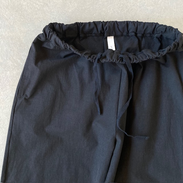 PRIT 綿麻ストレッチワイドパンツ
