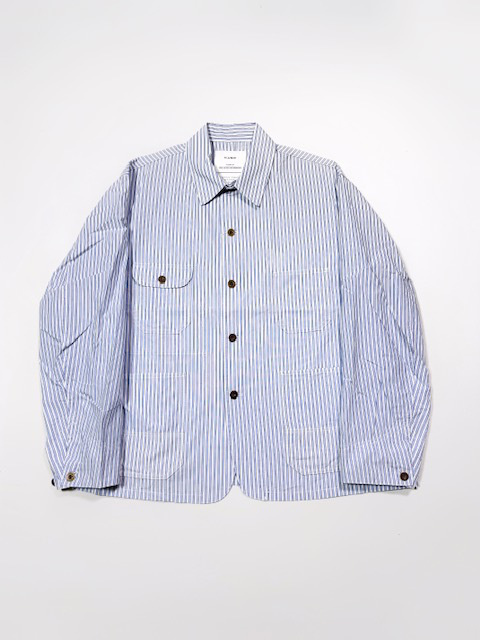 H.UNIT STRIPE SHIRTALLS