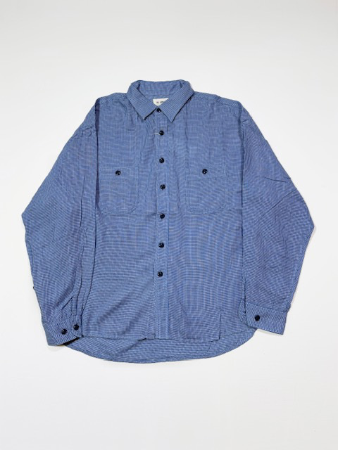 H.UNIT CHECK WORK SHIRT