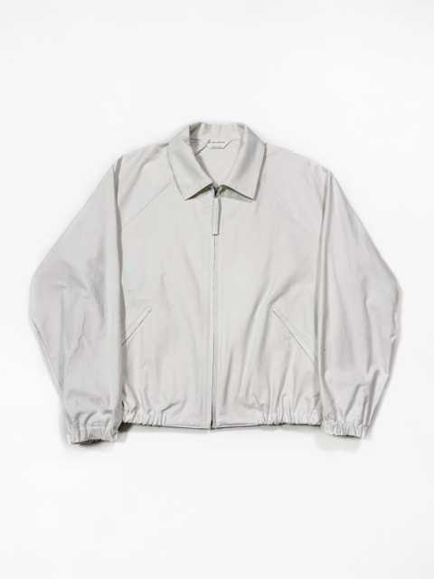 STILL BY HAND W.M ジップアップモールスキンブルゾン