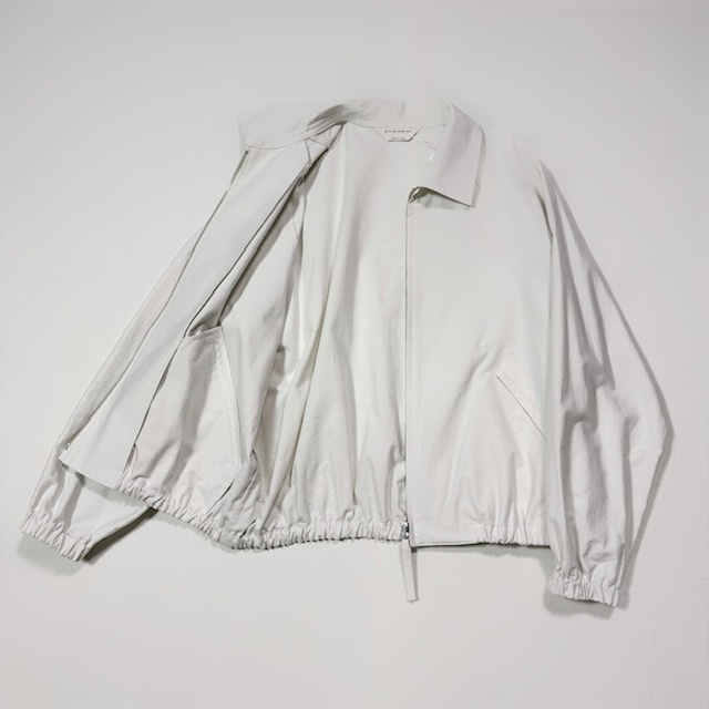 STILL BY HAND W.M ジップアップモールスキンブルゾン