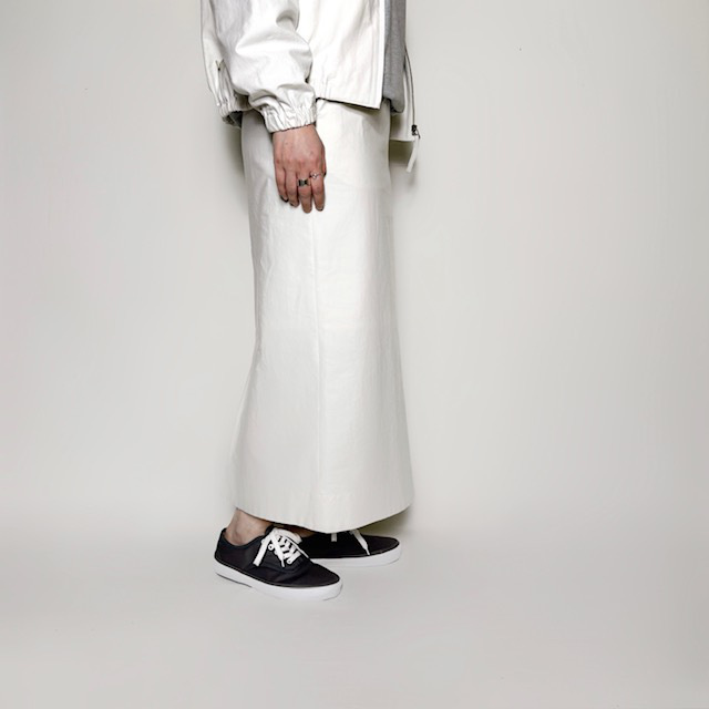 STILL BY HAND W.M モールスキンAラインスカート