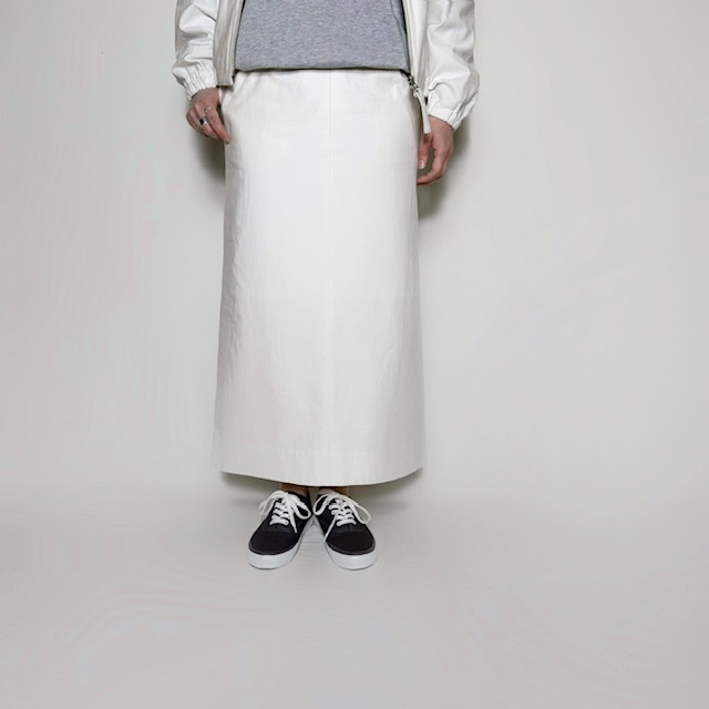 STILL BY HAND W.M モールスキンAラインスカート