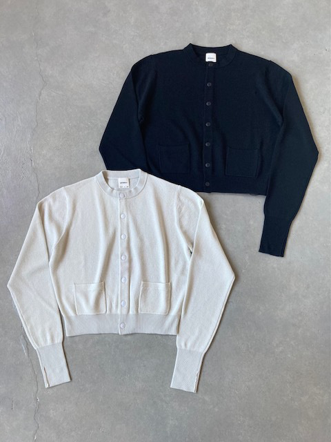 MORIKA  CREW CROPPED CARDIGAN