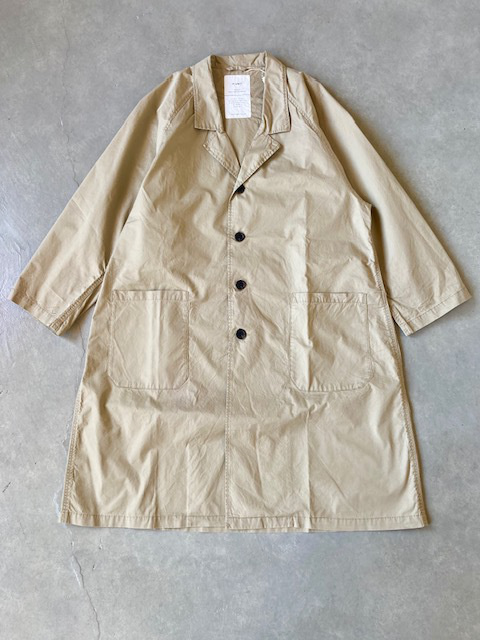 H.UNIT  TWILL RAGLAN ATELIER COAT