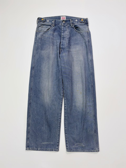 Chimala UNISEX 13OZ W WIDTH DENIM WAIST ADJUSTABLE PANTS