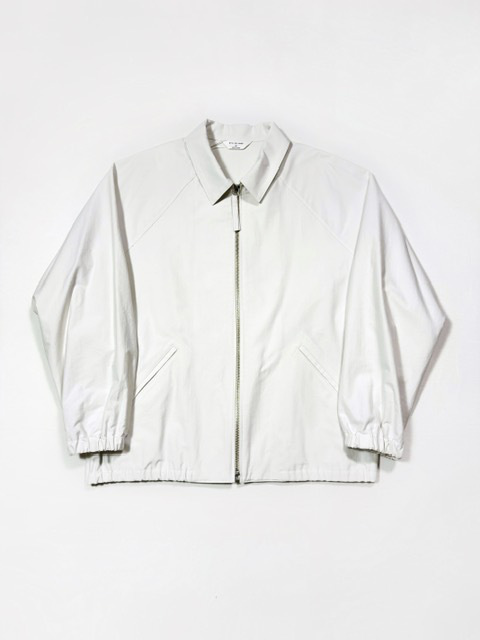 STILL BY HAND ジップアップモールスキンブルゾン