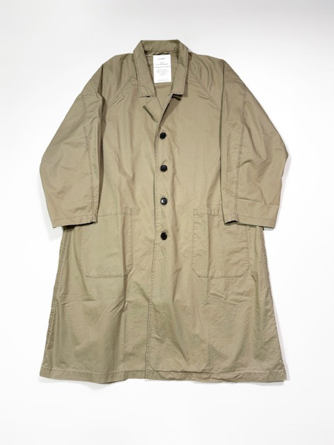 H.UNIT  TWILL RAGLAN ATELIER COAT