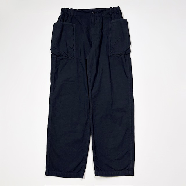 SAGE DE CRET コットンヘンプウェザー ワイドワークパンツ