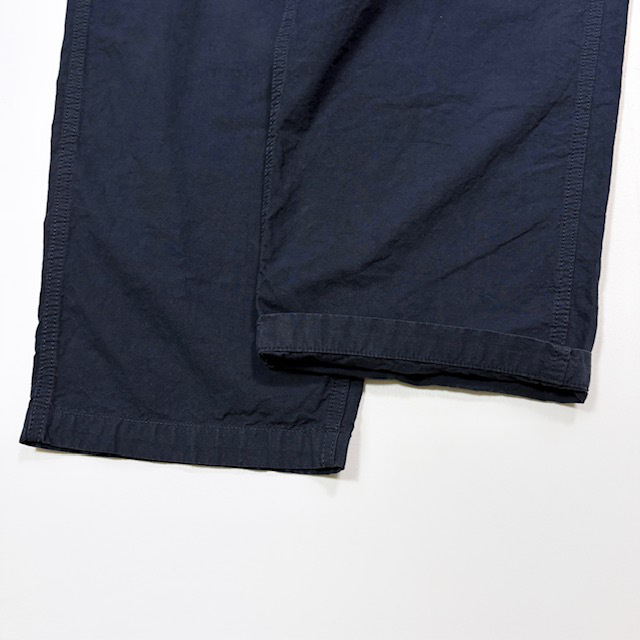 SAGE DE CRET コットンヘンプウェザー ワイドワークパンツ