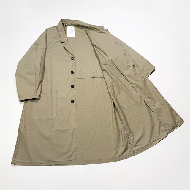 H.UNIT TWILL RAGLAN ATELIER COAT