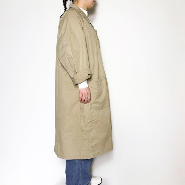 H.UNIT TWILL RAGLAN ATELIER COAT