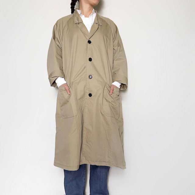 H.UNIT TWILL RAGLAN ATELIER COAT