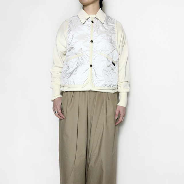 LAVENHAM UNWADDED CROPPED RAYDON GILET WOMENS