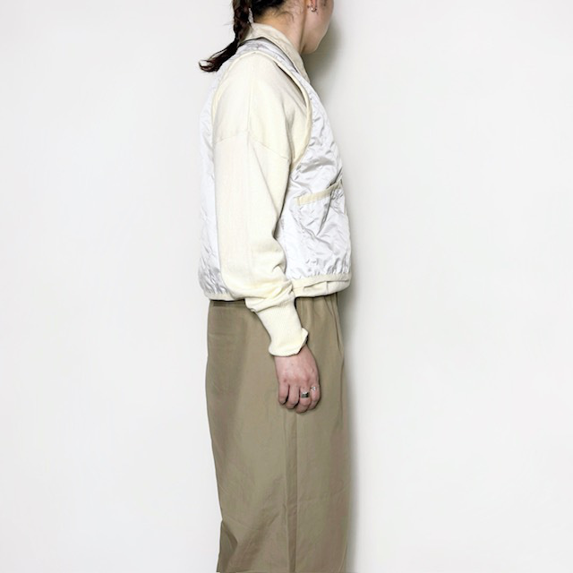 LAVENHAM UNWADDED CROPPED RAYDON GILET WOMENS