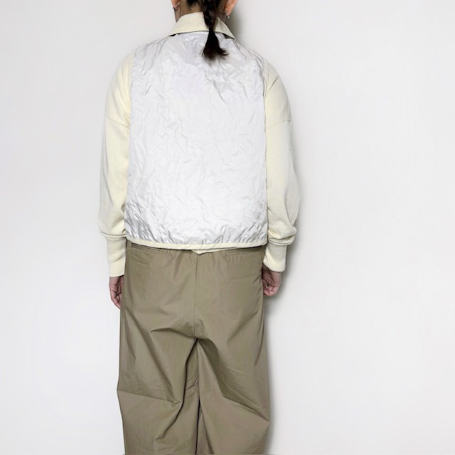 LAVENHAM UNWADDED CROPPED RAYDON GILET WOMENS