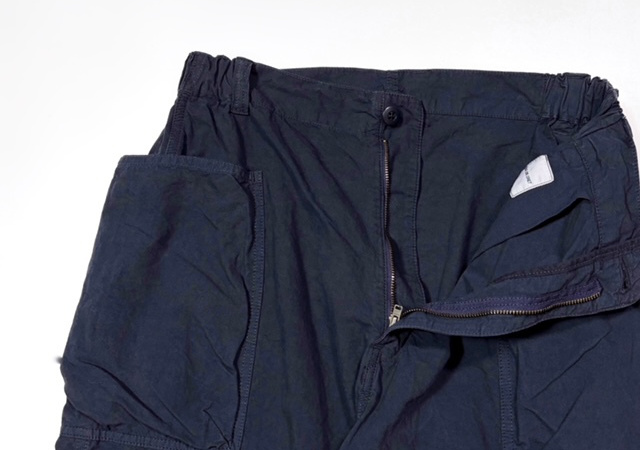 SAGE DE CRET コットンヘンプウェザー ワイドワークパンツ